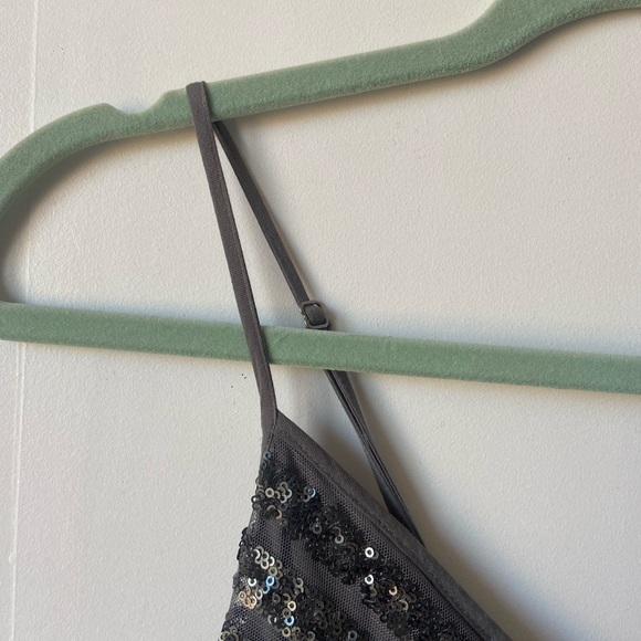 Sparkling grey dress - Picture 3 of 5